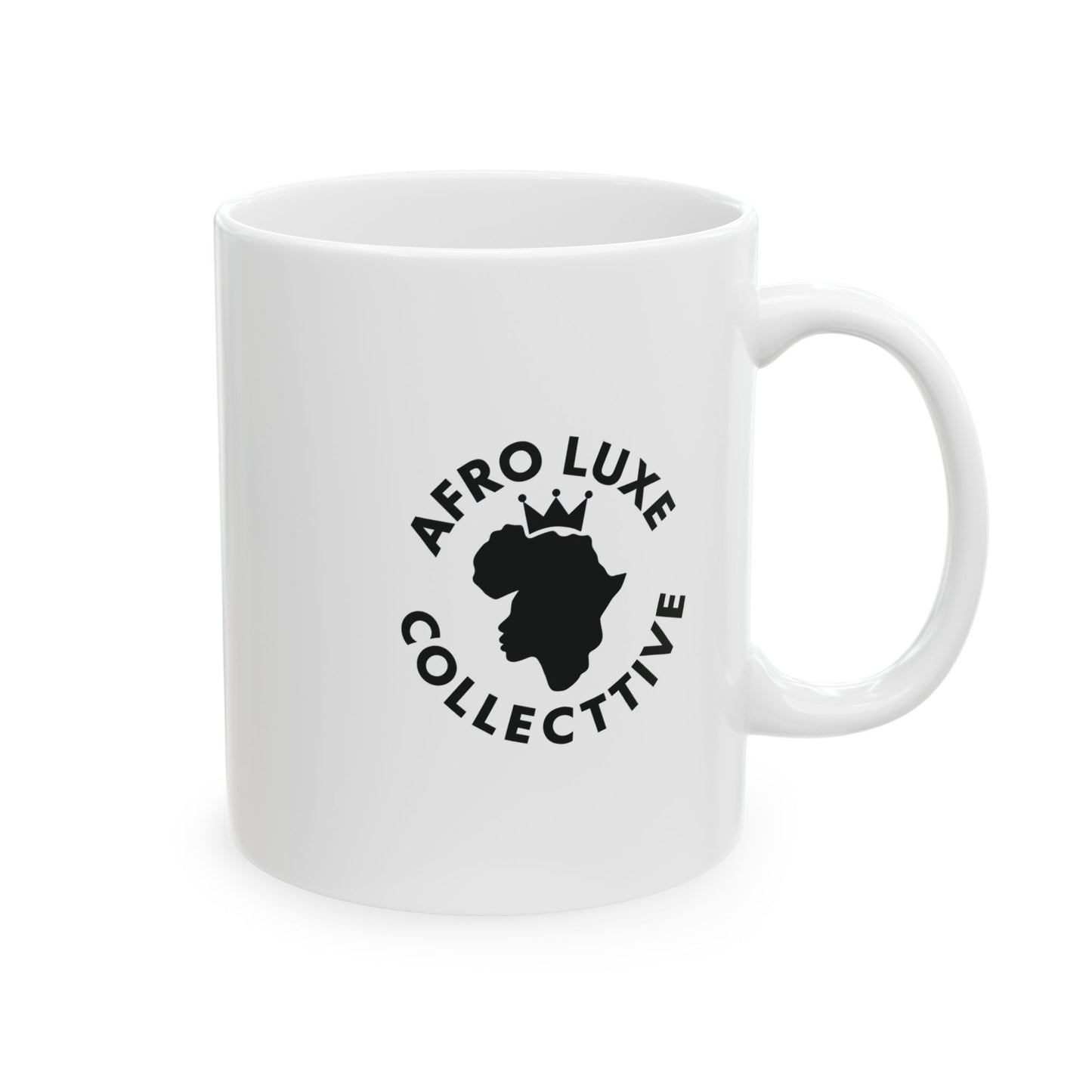 Ghana Baddie White Mug β Afro Luxe Collective | Bold Afrocentric Coffee Cup for Heritage Lovers & Queens