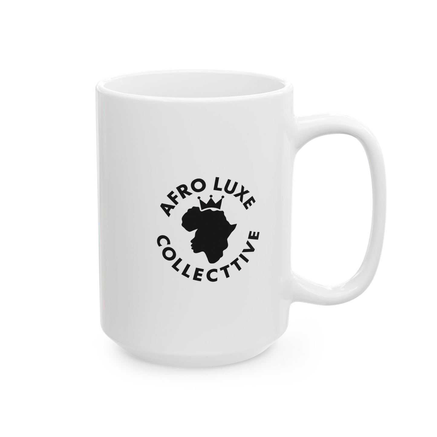 Ghana Baddie White Mug – Afro Luxe Collective | Bold Afrocentric Coffee Cup for Heritage Lovers & Queens